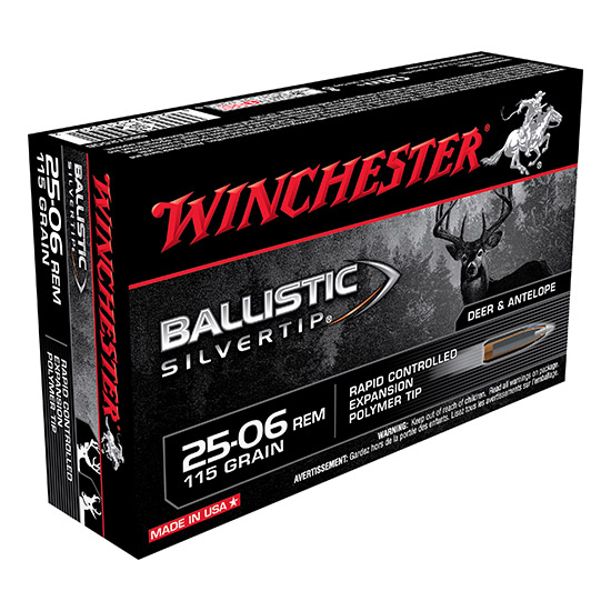 WIN SUPREME 25-06 115GR BST 20/10 - Ammunition